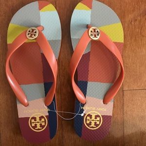 Tory Burch rubber flip-flops